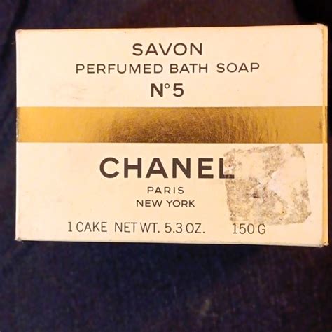 vintage chanel no 5 savon|CHANEL Vintage 90's No 5 Savon Perfumed Bath Soap 5.3 oz .